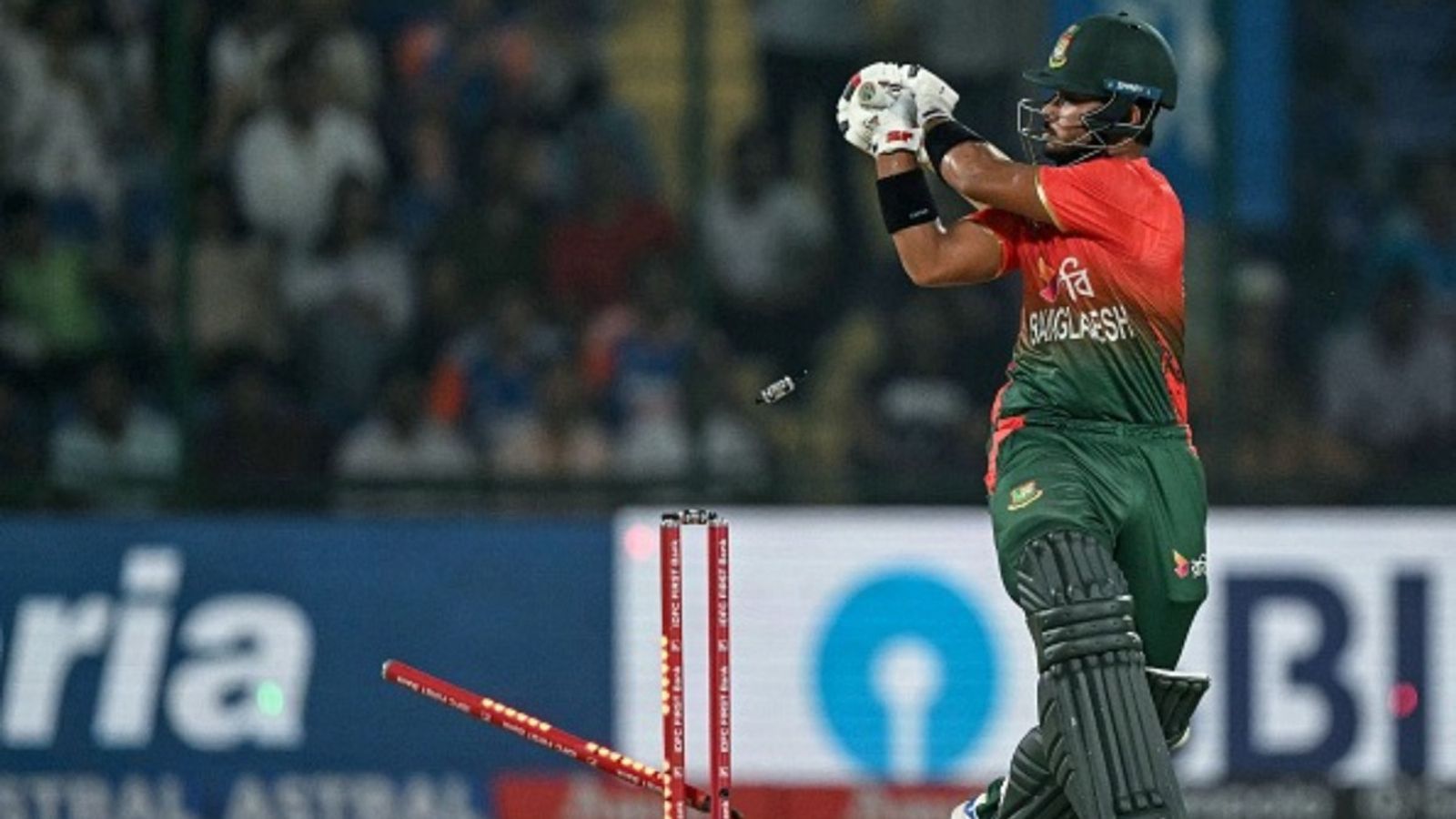 'India have much stronger players, but you can't fight genetics...': Bangladesh coach's bizarre remark on team's six-hitting woes ahead of 3rd T20I Bangladesh's Parvez Hossain Emon in this frame.