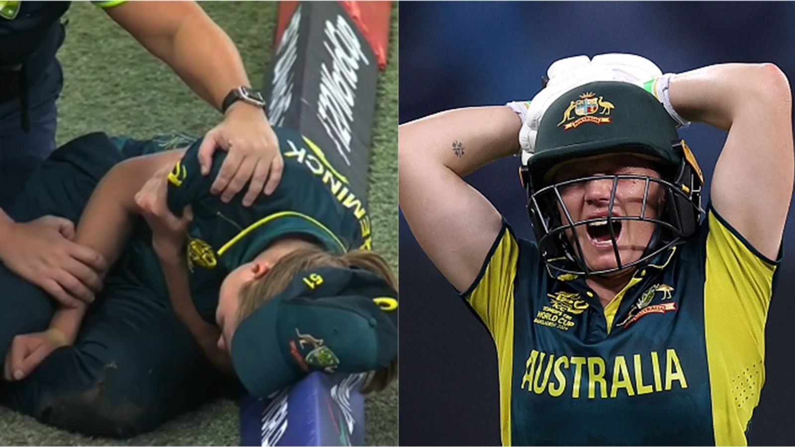 Big blow to Australia ahead of clash against India, two players including captain injured during Pakistan game Tayla Vlaeminck and Alyssa Healy after getting injured during Women's T20 World Cup 2024 clash against Pakistan