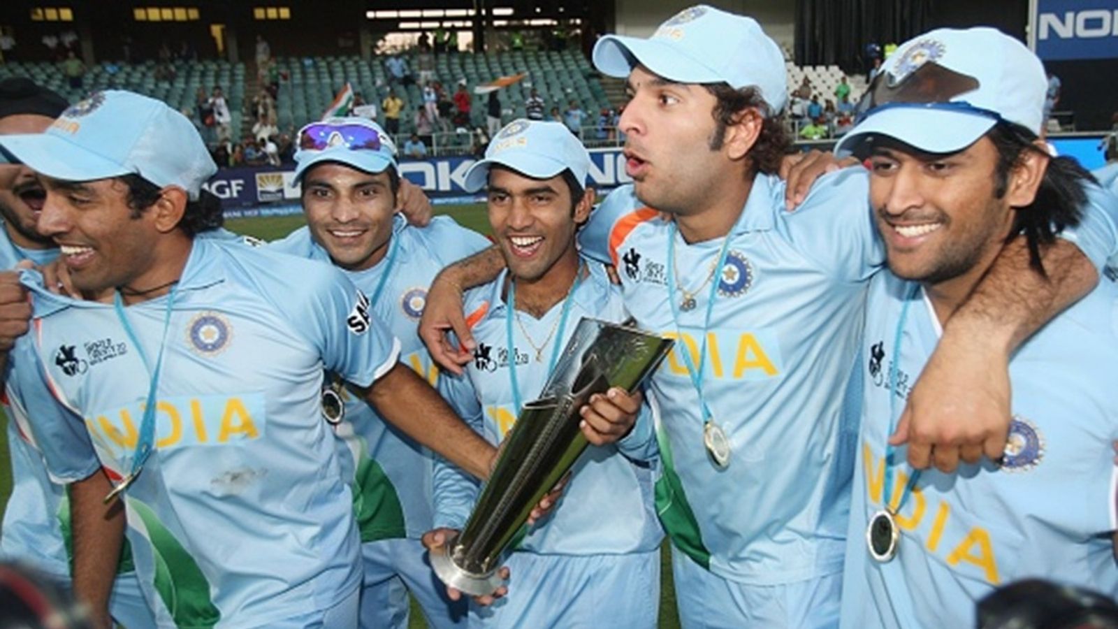 India's squad for Hong Kong Sixes announced, T20 World Cup winner named captain but no speciallist pacer gets a place Indian players celebrate ICC Men's T20 World Cup 2007 triumph