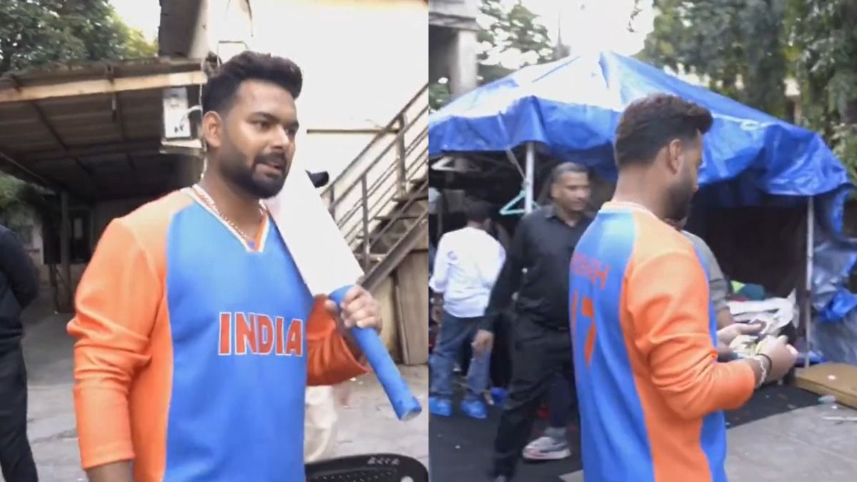 WATCH | 'Deewar par direct lagna out': Rishabh Pant plays gully cricket with fans ahead of India vs New Zealand Test series Rishabh Pant