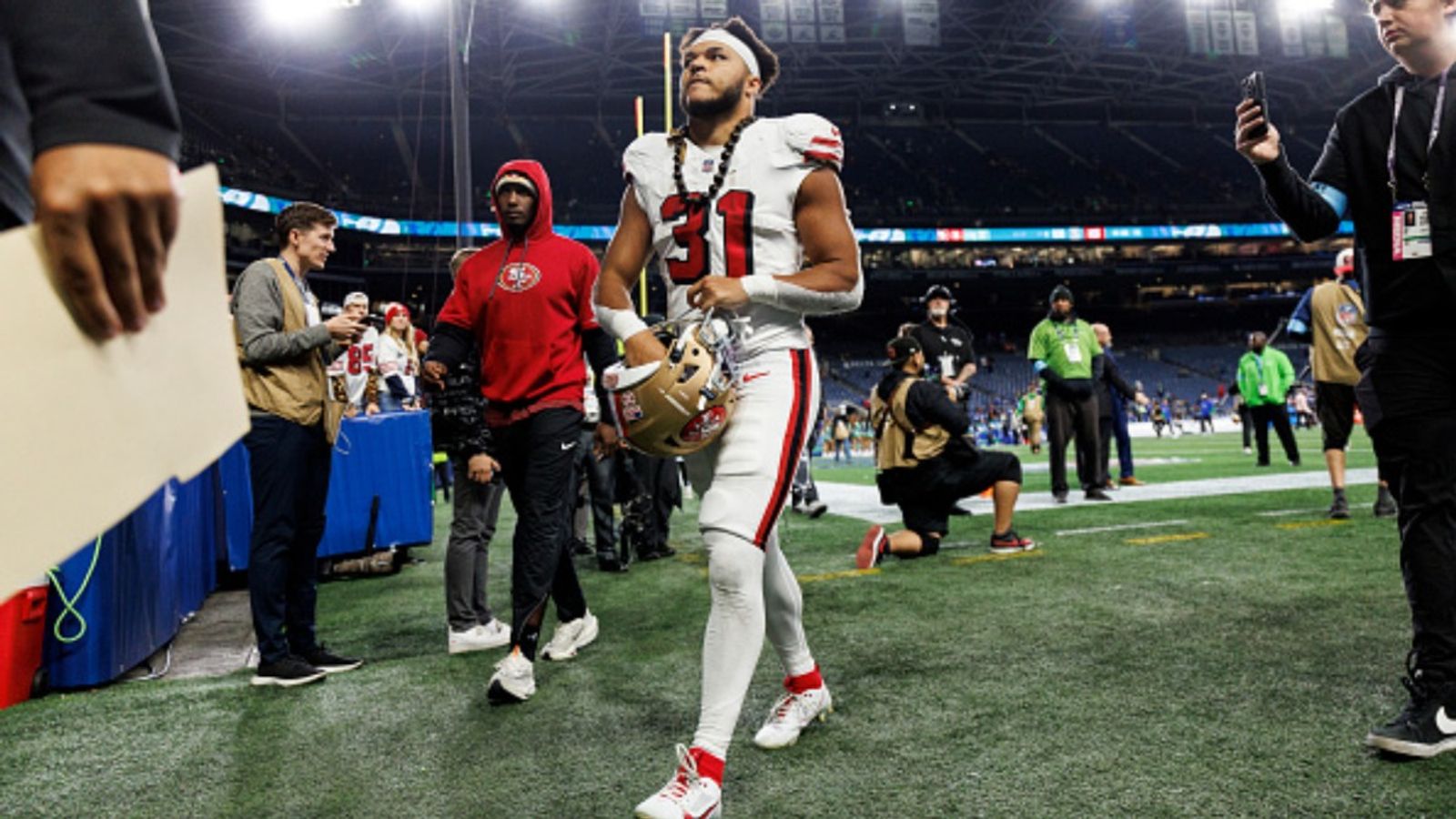 Issac Guerendo stars in the game against Seattle Seahawks, check stats Issac Guerendo in the frame