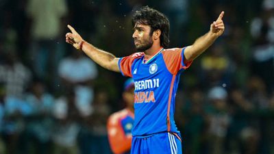 Ravi Bishnoi creates historic record with three-fer in 3rd T20I vs Bangladesh, becomes youngest Indian to do so Ravi Bishnoi in frame