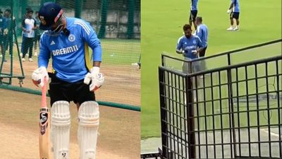 WATCH: Team India featuring Virat Kohli start sweating out in nets at M Chinnaswamy stadium in Bengaluru ahead of New Zealand Test series Rishabh Pant and Virat Kohli