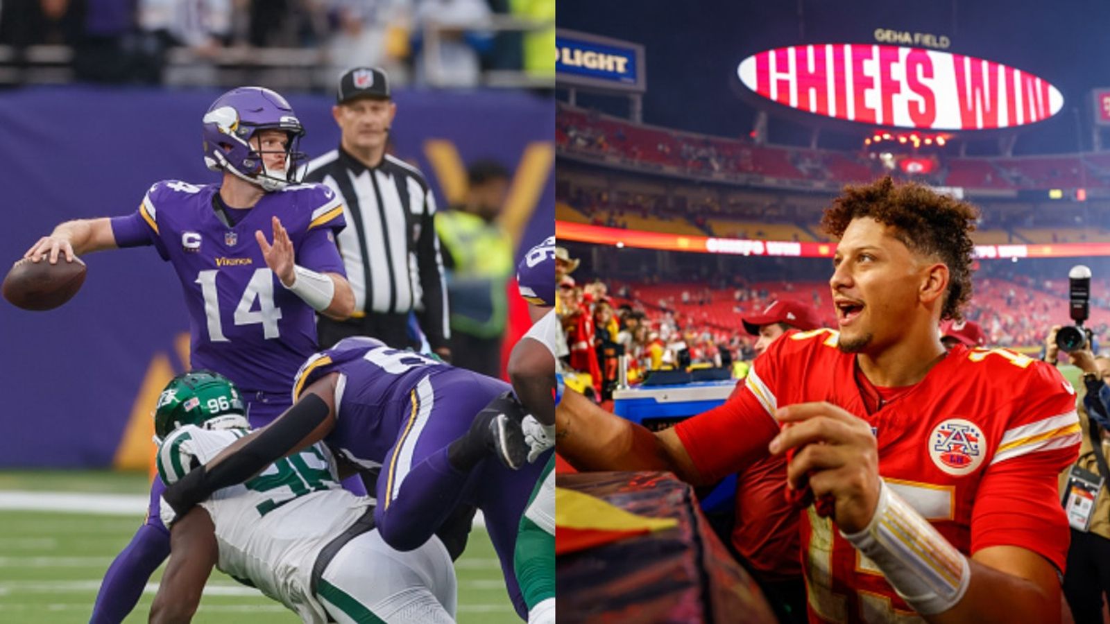 NFL power rankings Week 7: Cowboys drop out after being steamrolled by Lions, Chiefs and Vikings still unbeaten Kansas City Chiefs and Minnesota Viking during last week NFL game