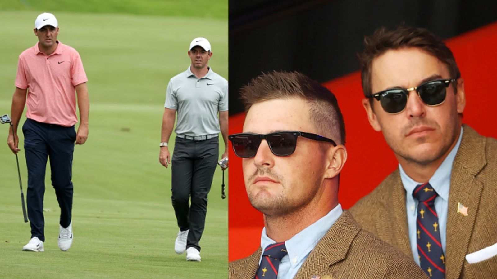 McIlroy-Scheffler v DeChambeau-Koepka: Date, time and how to watch The Showdown Rory McIlroy, Scottie Scheffler, Bryson DeChambeau, Brooks Koepka in the frame