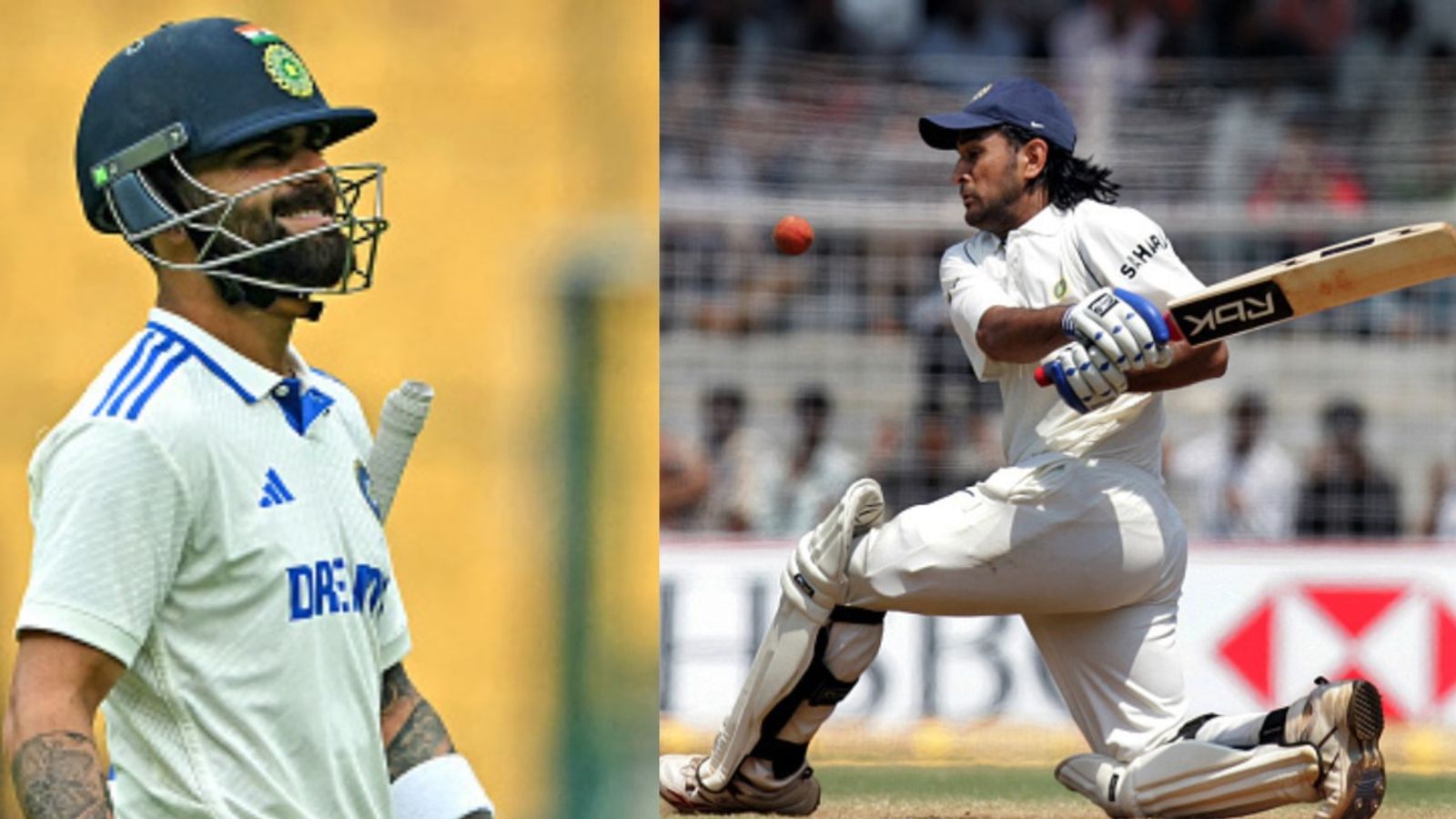 Virat Kohli goes past MS Dhoni in elite last despite crashing for duck in 1st Test against New Zealand India's Virat Kohli (left) and MS Dhoni in this frame.