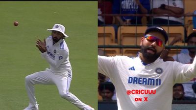 WATCH - Rohit Sharma's furious reaction as KL Rahul's brain-fade moment takes India's chance of early breakthrough Rohit Sharma's reaction to KL Rahul missing catch