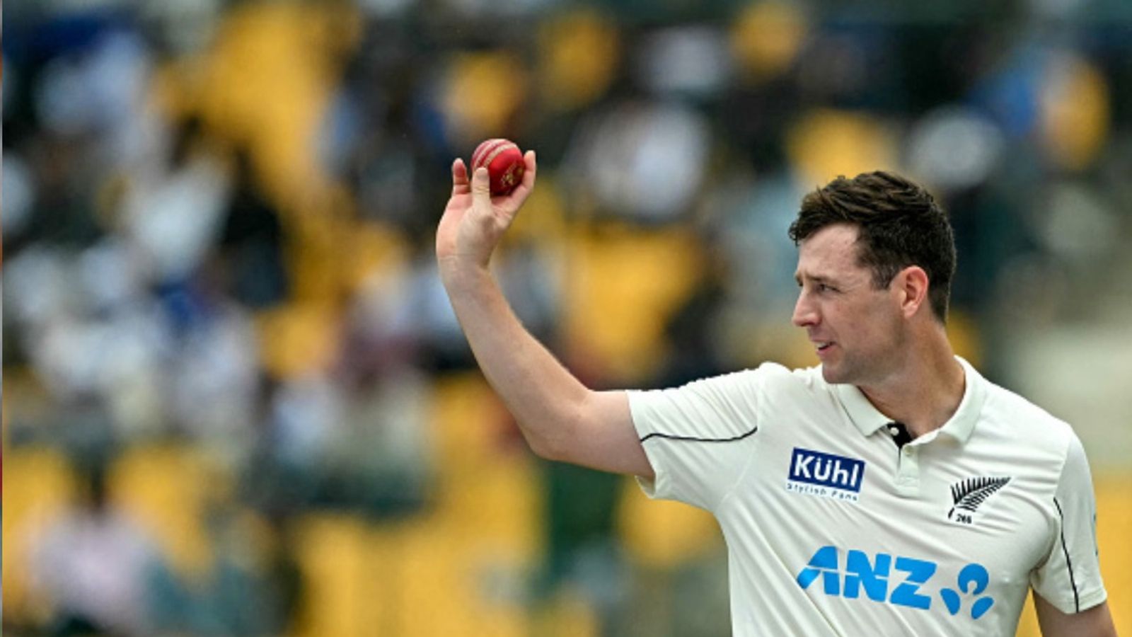 Matt Henry reveals how IPL helped him bundle out Team India for paltry 46 on Day 2 of IND vs NZ 1st Test, says 'There was a lot of...' New Zealand's Matt Henry in this frame.
