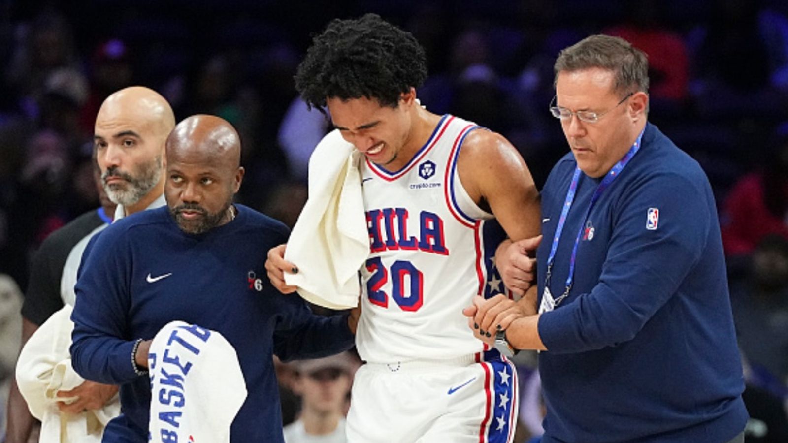 NBA insider provides crucial update on 76ers rookie Jared McCain after his horrific fall against Brooklyn Nets NBA insider provides crucial update on 76ers rookie Jared McCain after his horrific fall against Brooklyn Nets