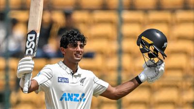 IND vs NZ: Rachin Ravindra ends 12-year-long drought for New Zealand with century against India in Begaluru Test Rachin Ravindra in frame