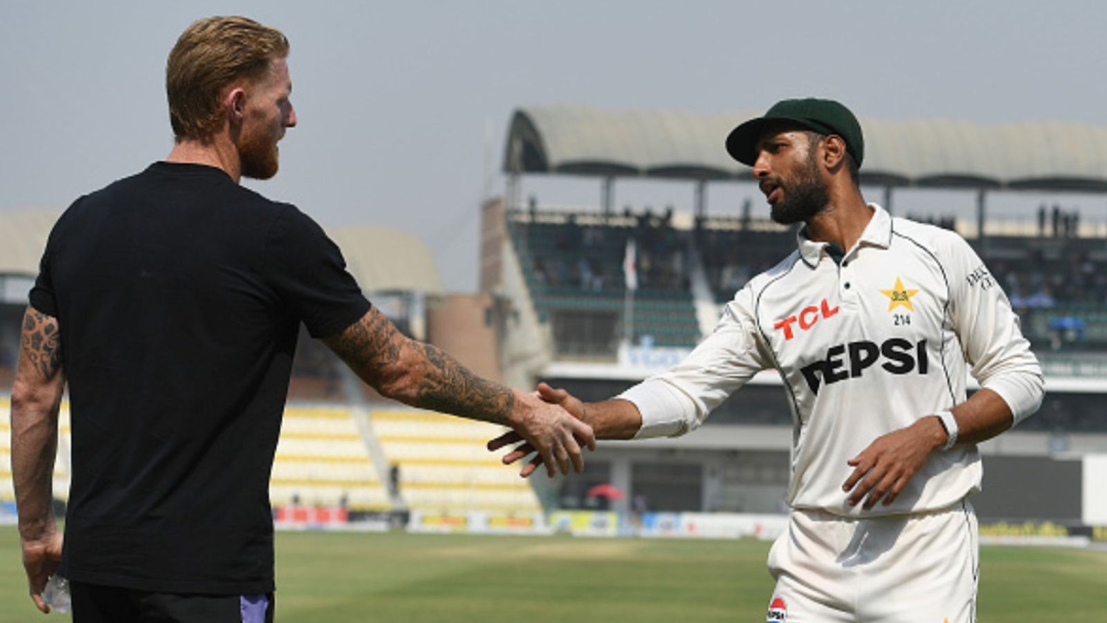 Explained: Can Pakistan qualify for WTC 2023-2025 final after rocking England in second Test to level series? Know the scenarios Pakistan Test captain Shan Masood (right) and England skipper Ben Stokes in this frame.