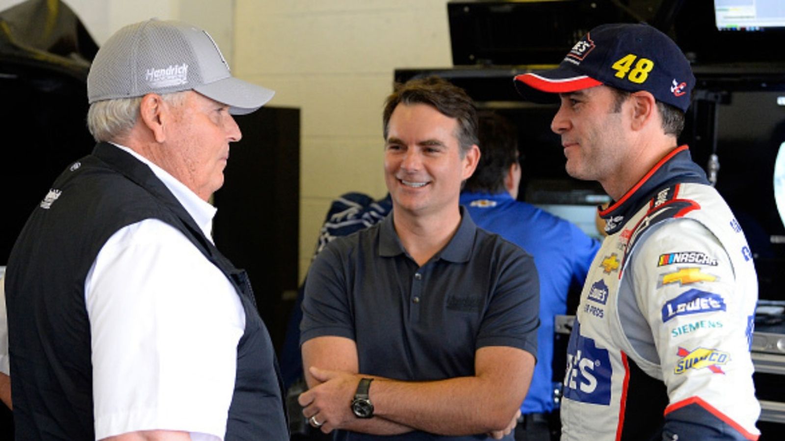 Rick Hendrick names Jimmie Johnson and Jeff Gordon among his all-time best HMS drivers Rick Hendrick names Jimmie Johnson and Jeff Gordon among his all-time best HMS drivers