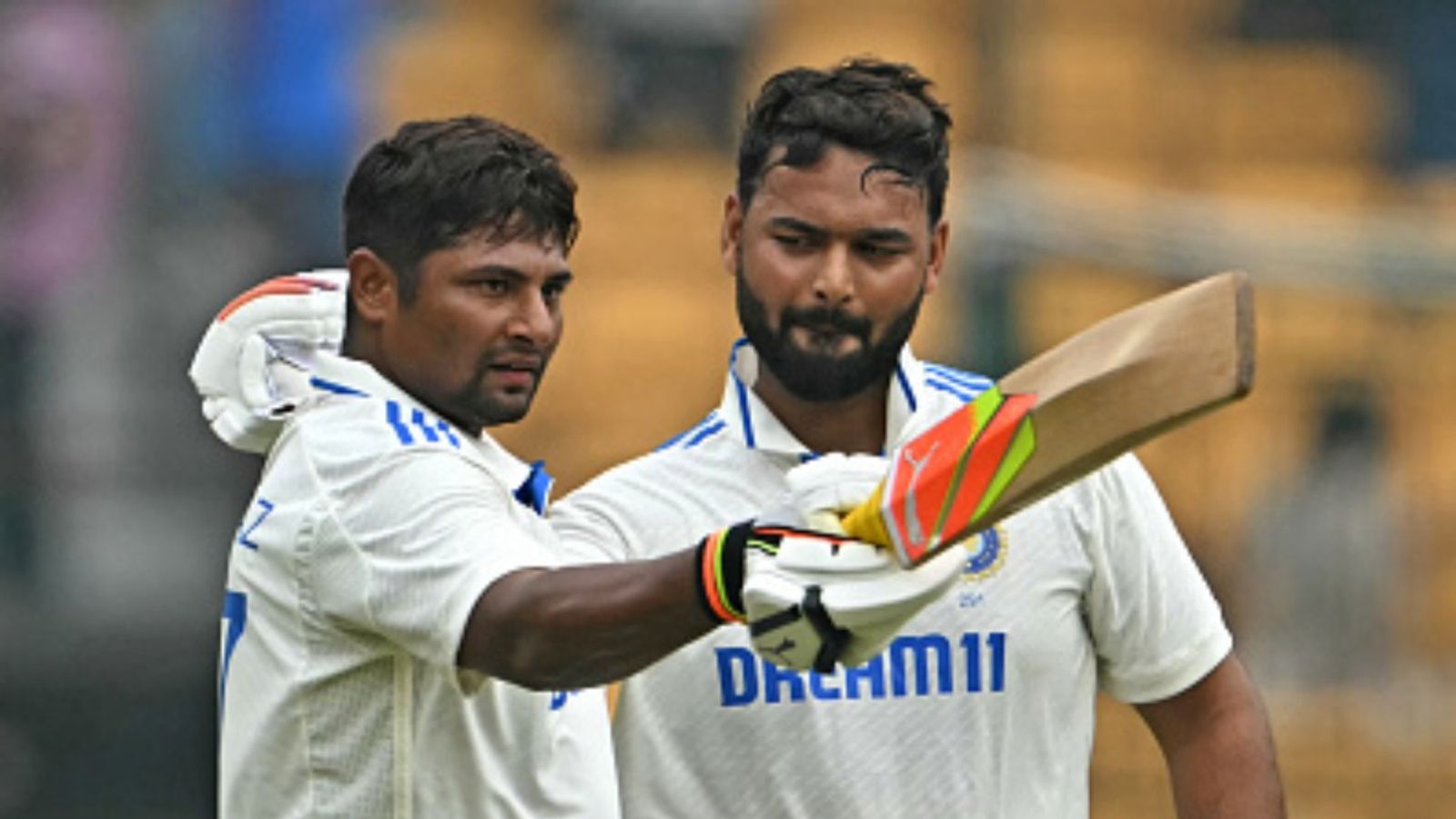 'When the left-arm spinner was bowling, was trying...': Sarfaraz Khan reveals his plan while batting alongside Rishabh Pant in first Test against New Zealand Rishabh Pant and Sarfaraz Khan