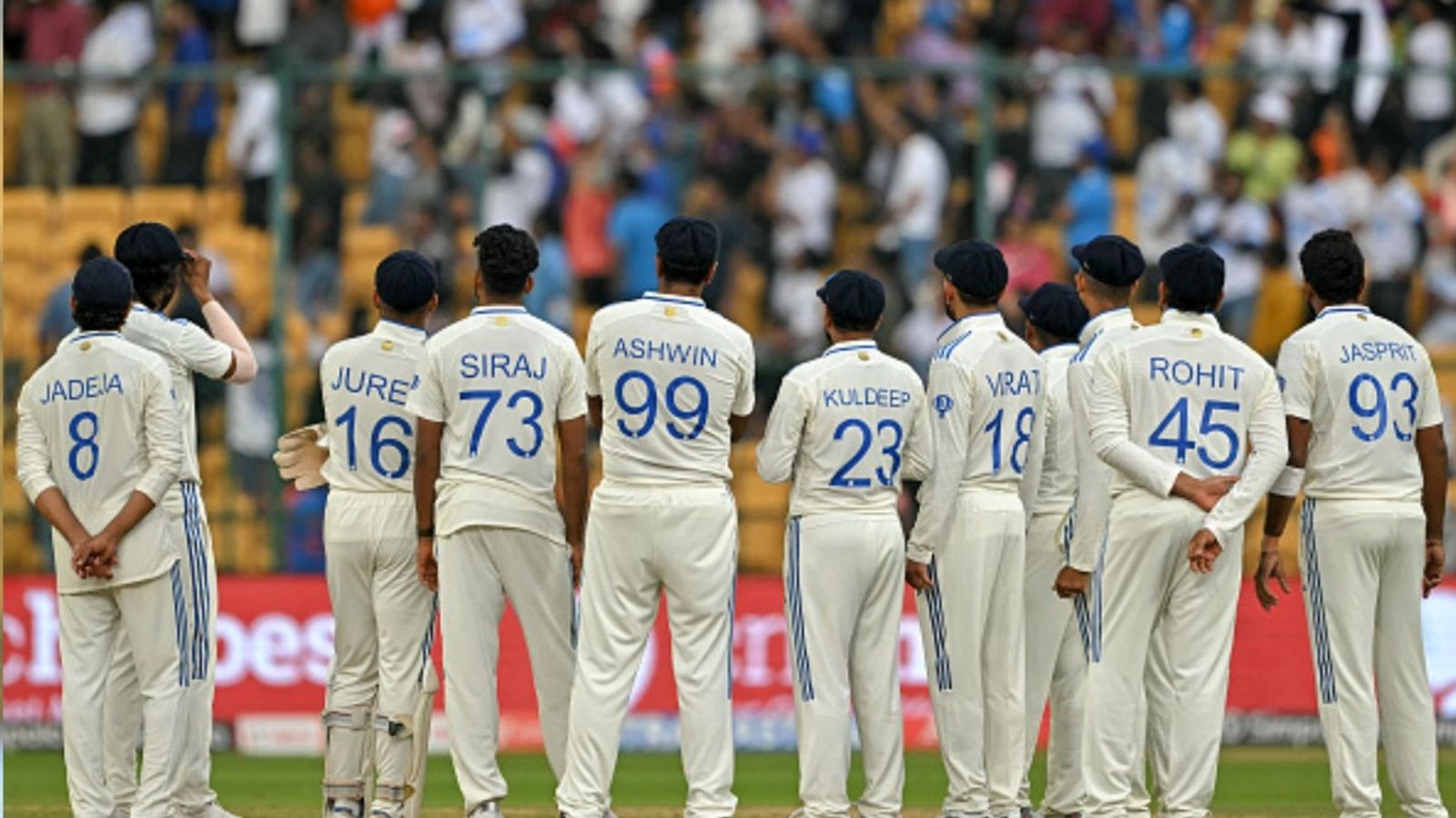 Can Rohit Sharma's India successfully defend 107 runs in thrilling first Test against New Zealand in Bengaluru? This is what the history suggests Team India players in this frame.