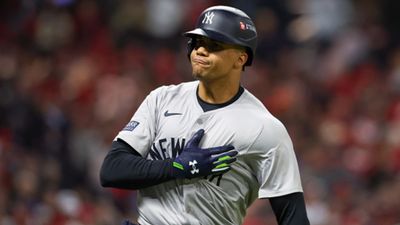 Juan Soto's emotional reunion with his family after catapulting New York Yankees to World Series berth MLB, MLB 2024, MLB news, World Series, New York Yankees, Cleveland Guardians, Juan Soto, Major League Baseball