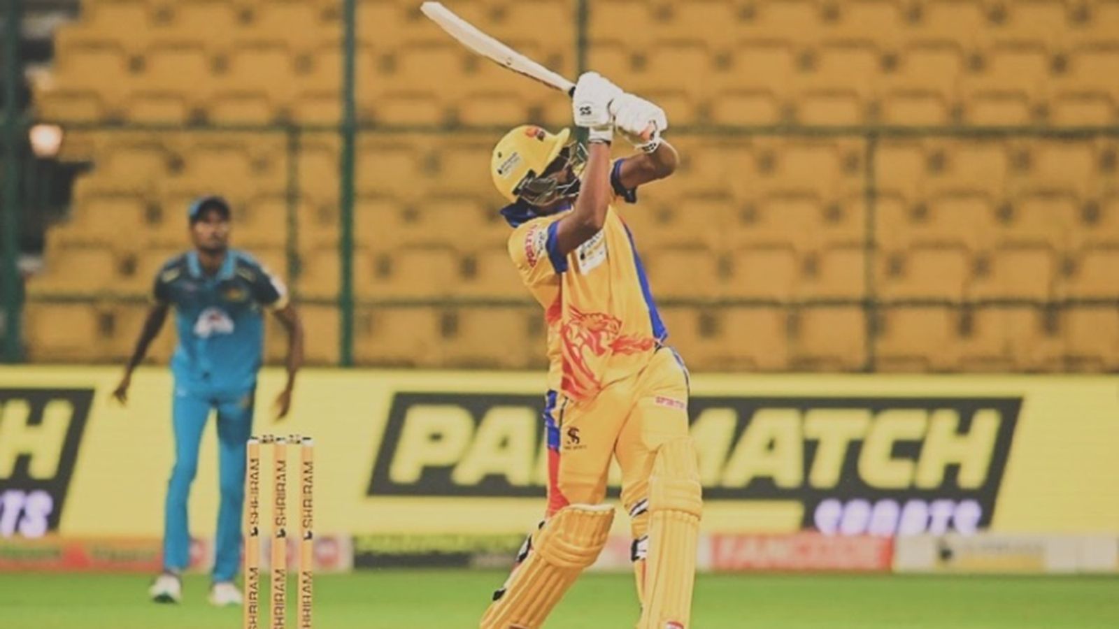 Played under Mumbai Indians spinner in Maharaja T20, Karnataka opener smashes 25 sixes, 23 fours in monstrous 345-run knock in CK Nayudu Trophy Macneil Noronha in action during Maharaja Trophy