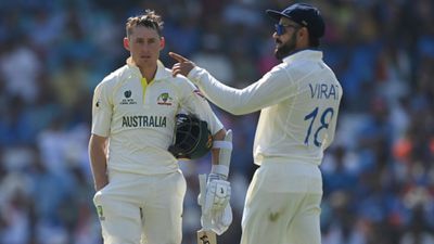 Marnus Labuschagne expresses desire to bowl bouncer to Virat Kohli in Border-Gavaskar Trophy, says 'you pass on his ego..' Marnus Labuschagne and Virat Kohli in frame