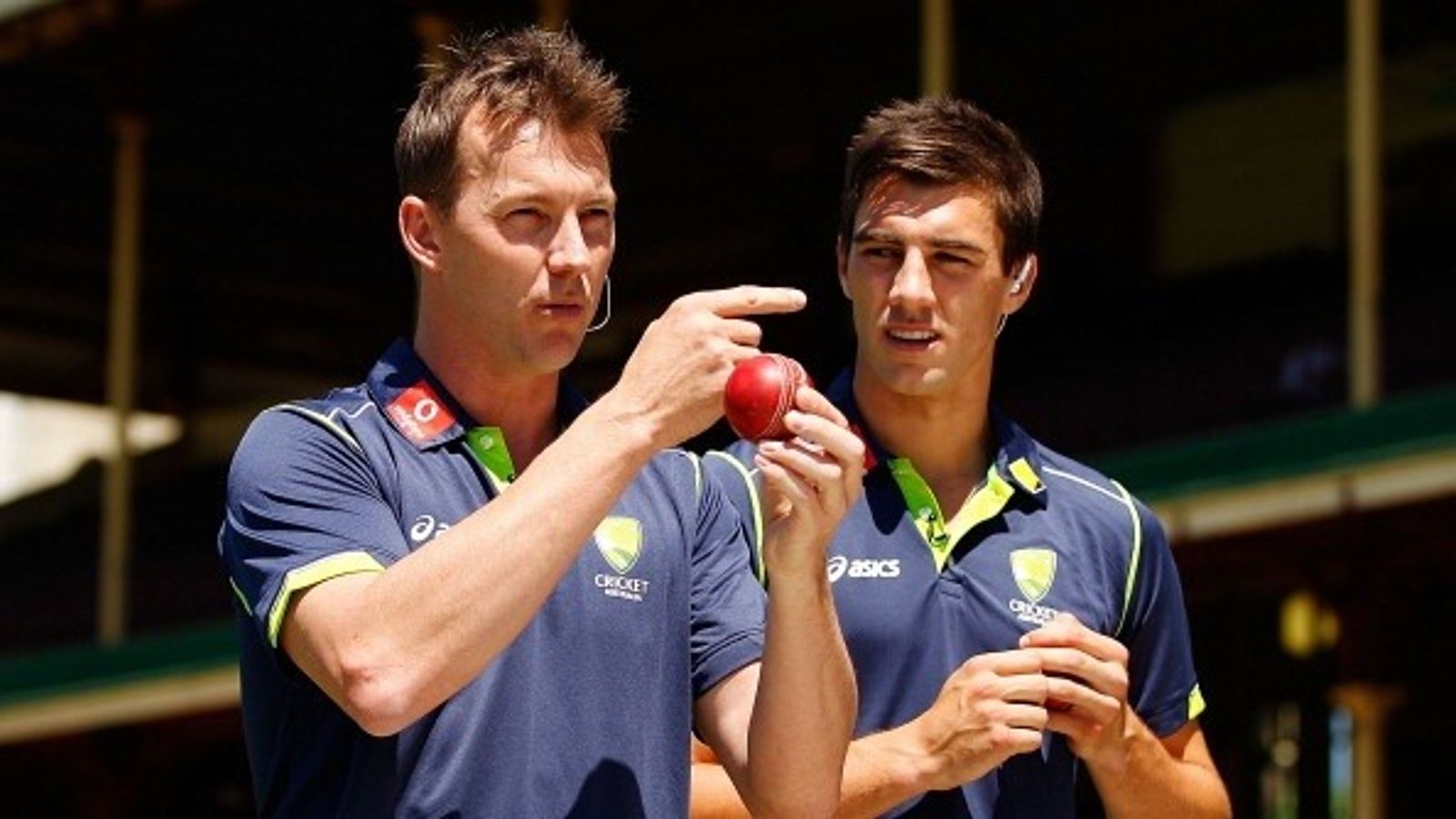'This guy is an absolute weapon': Brett Lee sends message to Pat Cummins to pick Steve Smith's NSW teammate as opener for Border-Gavaskar Trophy 2024-25 Brett Lee and Patrick Cummins speak during an event.