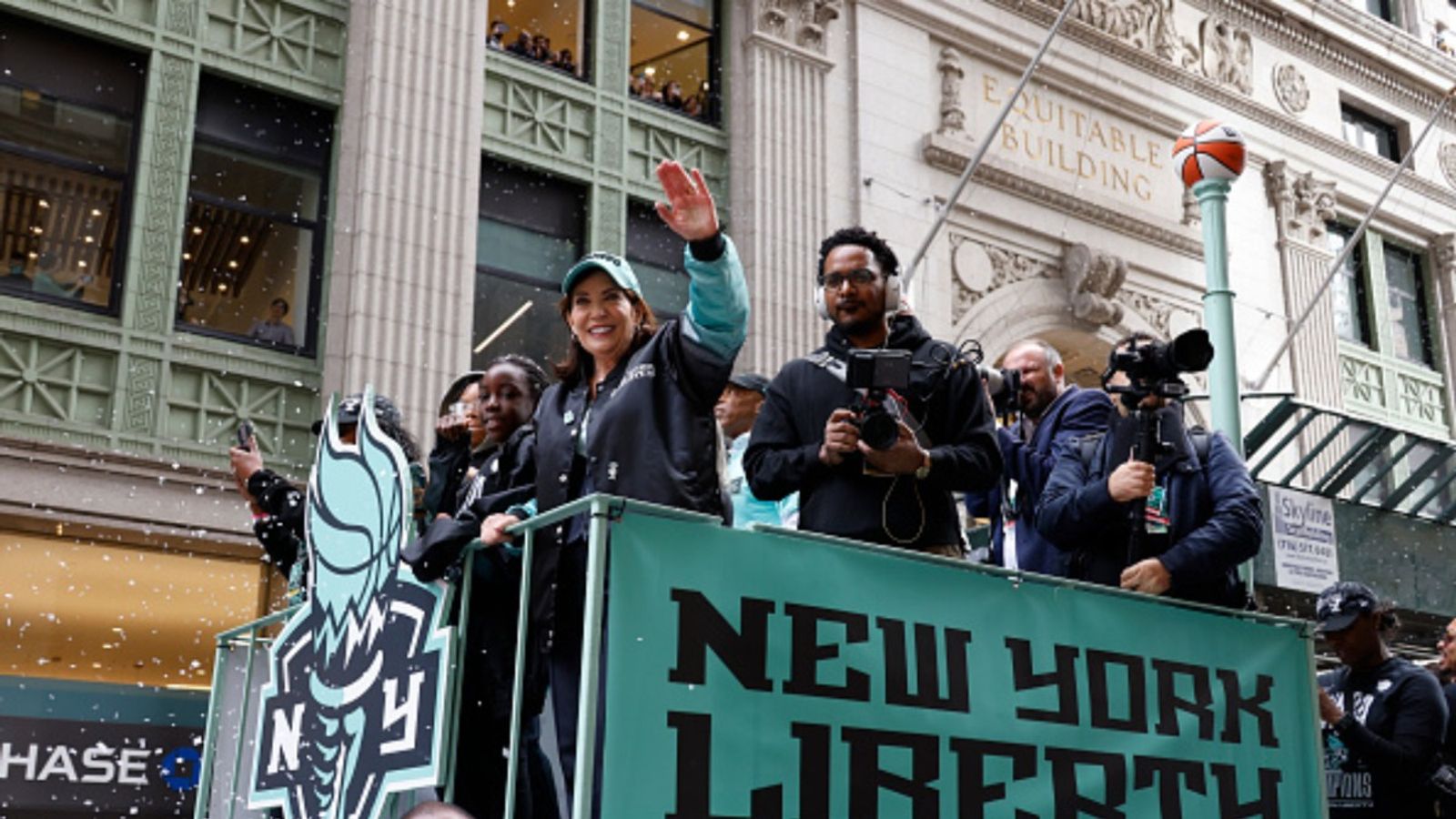 WNBA Champions New York Liberty honoured with ticker-tape parade in Canyon of Heroes WNBA Champions New York Liberty honoured with ticker-tape parade in Canyon of Heroes