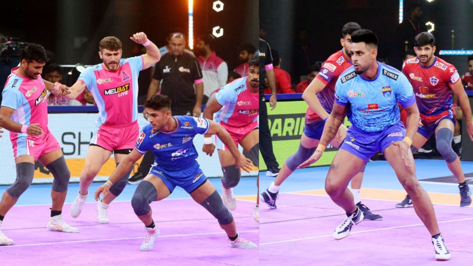 Pro Kabaddi League 2024: Haryana Steelers bulldoze Jaipur Pink Panthers; Bengal Warriorz edge UP Yoddhas PKL 2024: Haryana Steelers bulldoze Jaipur Pink Panthers; Bengal Warriorz edge UP Yoddhas