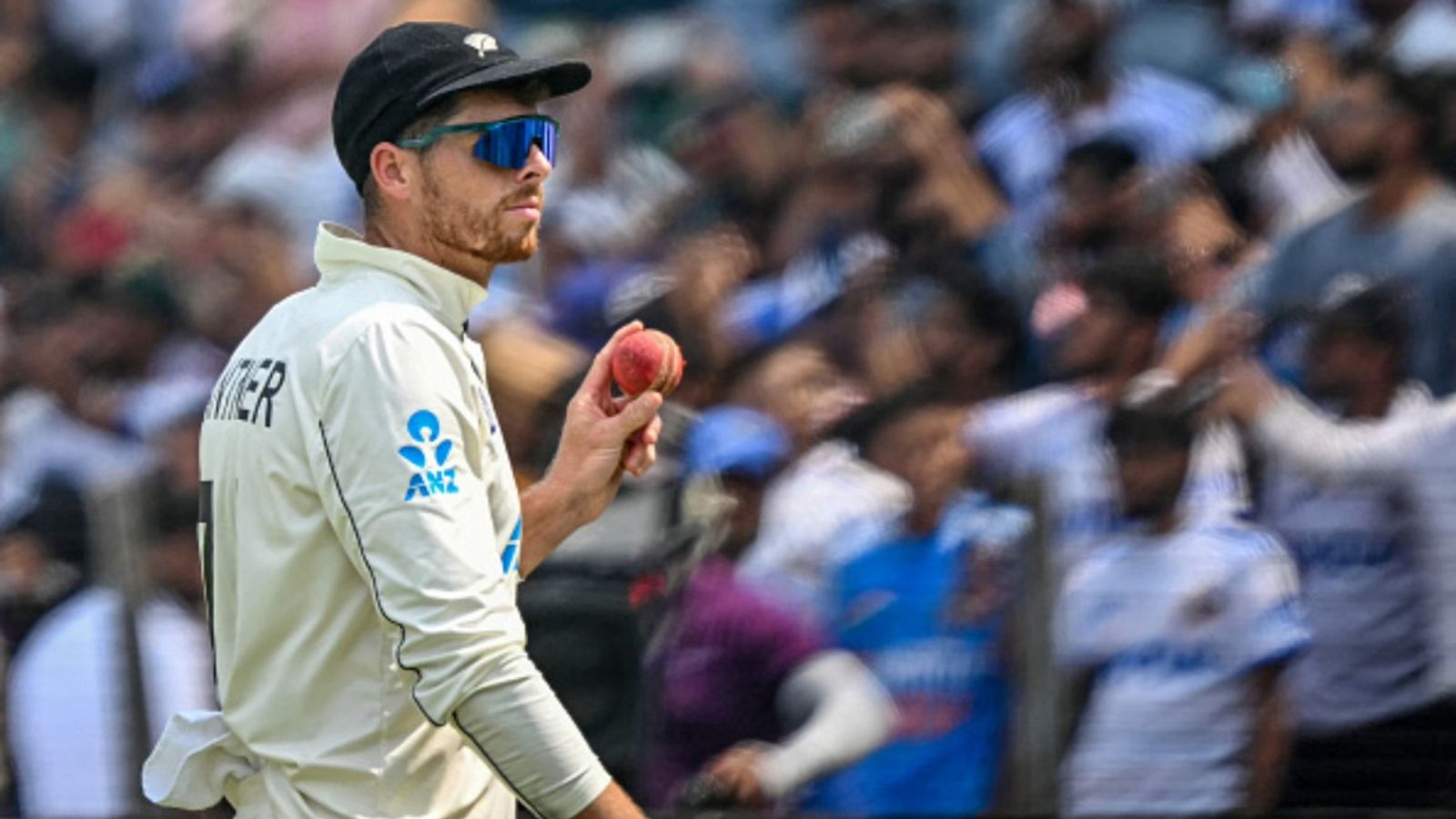 IND vs NZ: Series loss threat looms large as Mitchell Santner's 7-fer bowls out India for 156, gives New Zealand 103-run lead Mitchell Santner in frame