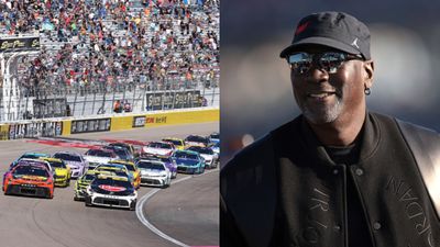 NASCAR issues strong response to Michael Jordan's team injunction request, says 'It’s a bid by Plaintiffs to secure more money' MIchael Jordan in the frame
