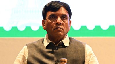 Sports Minister gives assurance to Indian wrestlers for participating in World Championships after protest staged outside his house Sports Minister Mansukh Mandaviya in frame