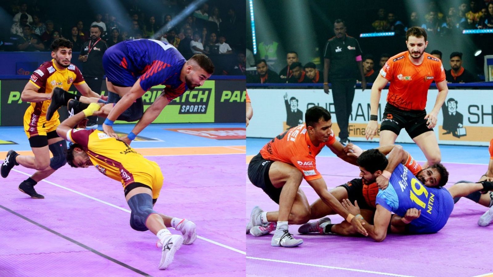 Pro Kabaddi League 2024: Dabang Delhi notch comeback win against Telugu Titans; Bengal Warriorz play out thrilling draw with U Mumba Pro Kabaddi League 2024: Dabang Delhi notch comeback win against Telugu Titans; Bengal Warriorz play out thrilling draw with U Mumba