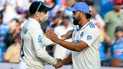 'They don't become a bad team overnight or.. after couple of games': Tom Latham comes out in defence of Rohit Sharma-led Team India after Pune Test Tom Latham and Rohit Sharma in frame