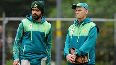 'Wanted a different captain..he doesn't know that in Pakistan..': Ex-PAK player slams Mohsin Naqvi's PCB over Gary Kirsten's resignation fiasco Babar Azam and Gary Kirsten in frame