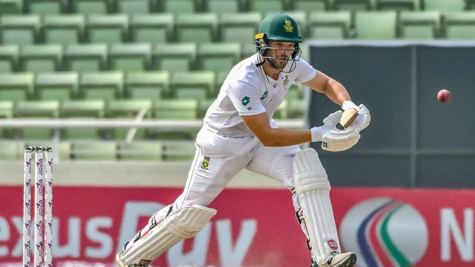 BAN vs SA, 2nd Test: Wiaan Mulder piles 3rd century for Proteas to help them declare innings at 575/6, Bangladesh left lurching at 38/4 on Day 2 South Africa's Wiaan Mulder in this frame.