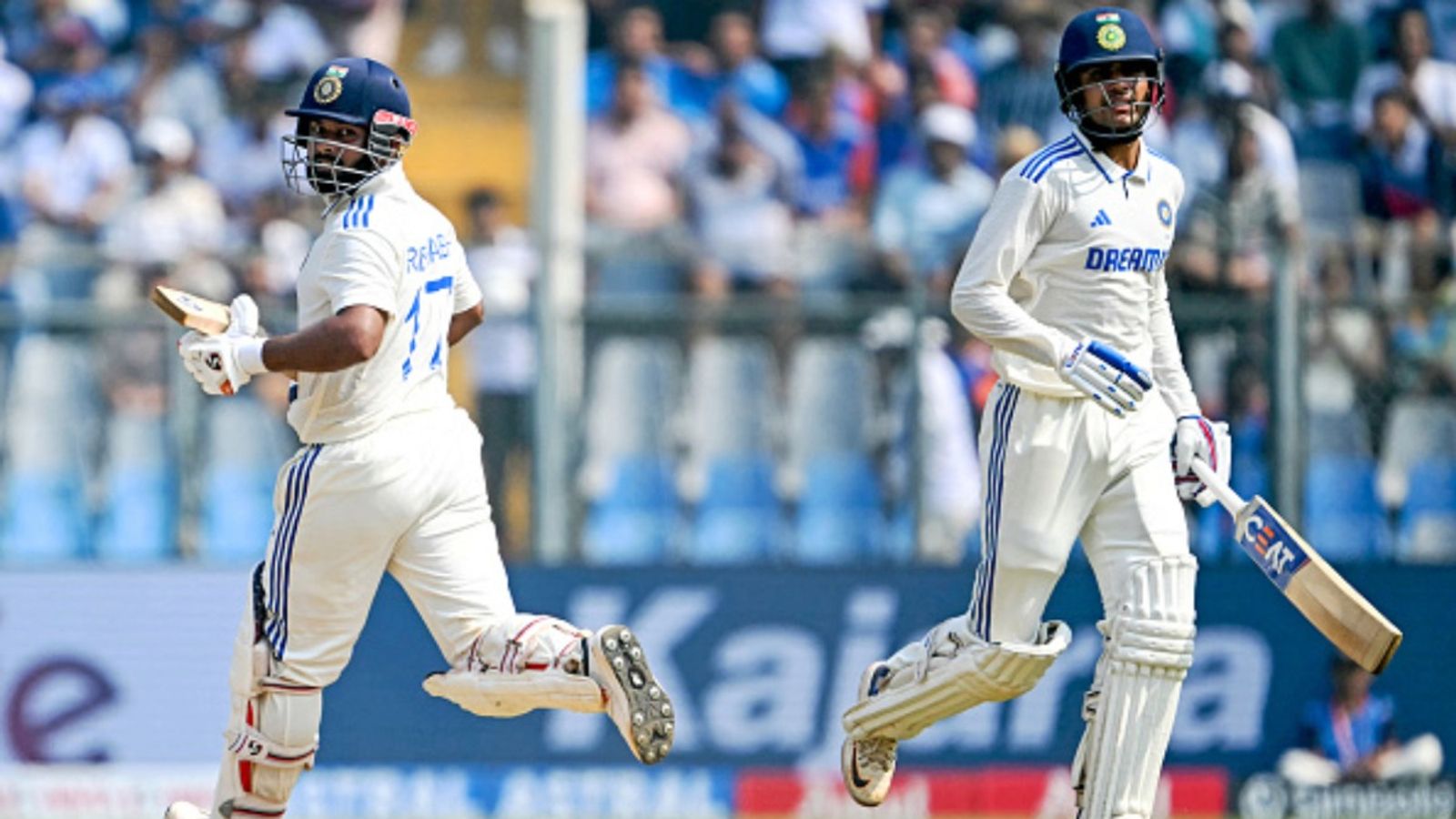IND vs NZ 3rd Test: India suffer mini-collapse after Shubman Gill and Rishabh Pant's fifties, lead New Zealand by 28 runs Shubman Gill and Rishabh Pant in frame