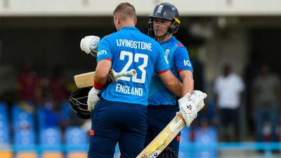 WI vs ENG 2nd ODI: Liam Livingstone's unbeaten century helps England pull off record chase against West Indies Liam Livingstone and Sam Curran in frame