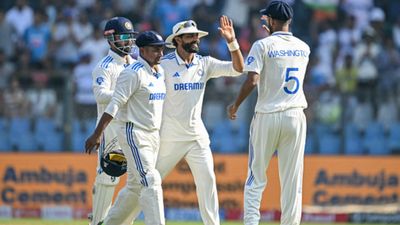 IND vs NZ: Ravindra Jadeja takes second consecutive fifer to bowl out New Zealand for 174, India need to pull off record chase to win Mumbai Test Indian players in frame