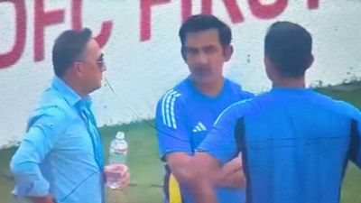 Chief selector, coach Gautam Gambhir, Abhishek Nayar spotted having serious chat after India's 0-3 series whitewash vs New Zealand Chief selector, coach Gautam Gambhir, Abhishek Nayar spotted having serious chat after India's 0-3 series whitewash vs New Zealand
