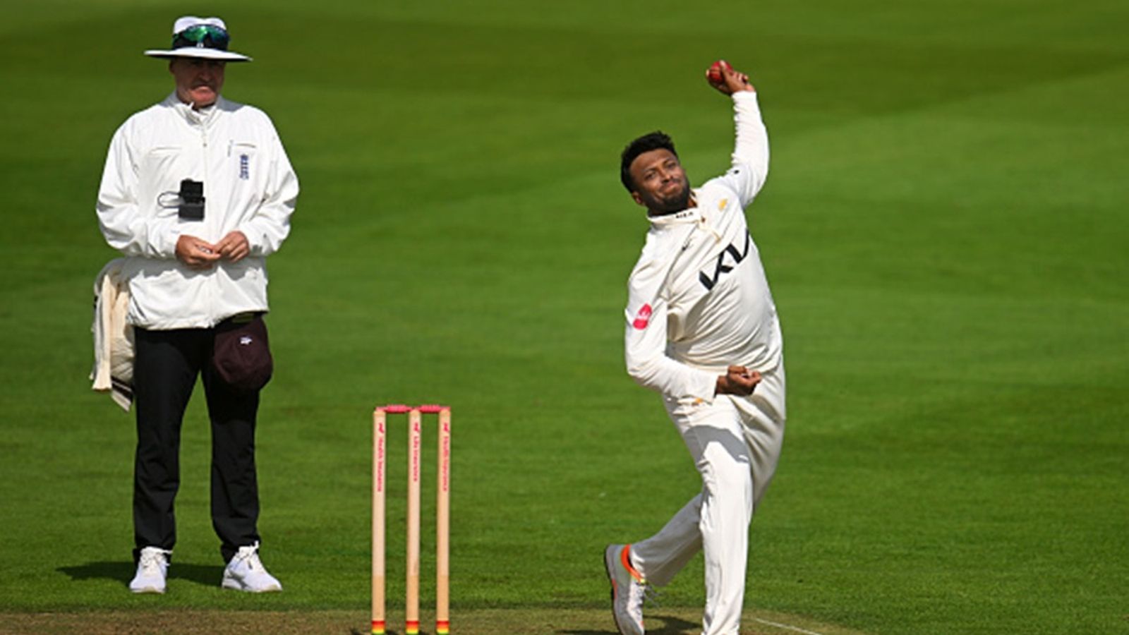Shakib Al Hasan in troubled waters again as he gets reported for suspect bowling action in England, BCB says 'The matter is under ECB jurisdiction and...' Shakib Al Hasan of Surrey in bowling action during Day One of the Vitality County Championship Division One match against Somerset at The Cooper Associates County Ground on September 09