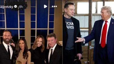 NHL star attends Donald Trump's election night private party, Elon musk and other celebs spotted too Donald Trump's party