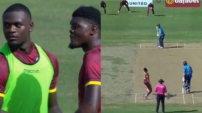 WATCH: West Indies cricketer leaves field after a heated argument with captain during live match against England WI vs ENG