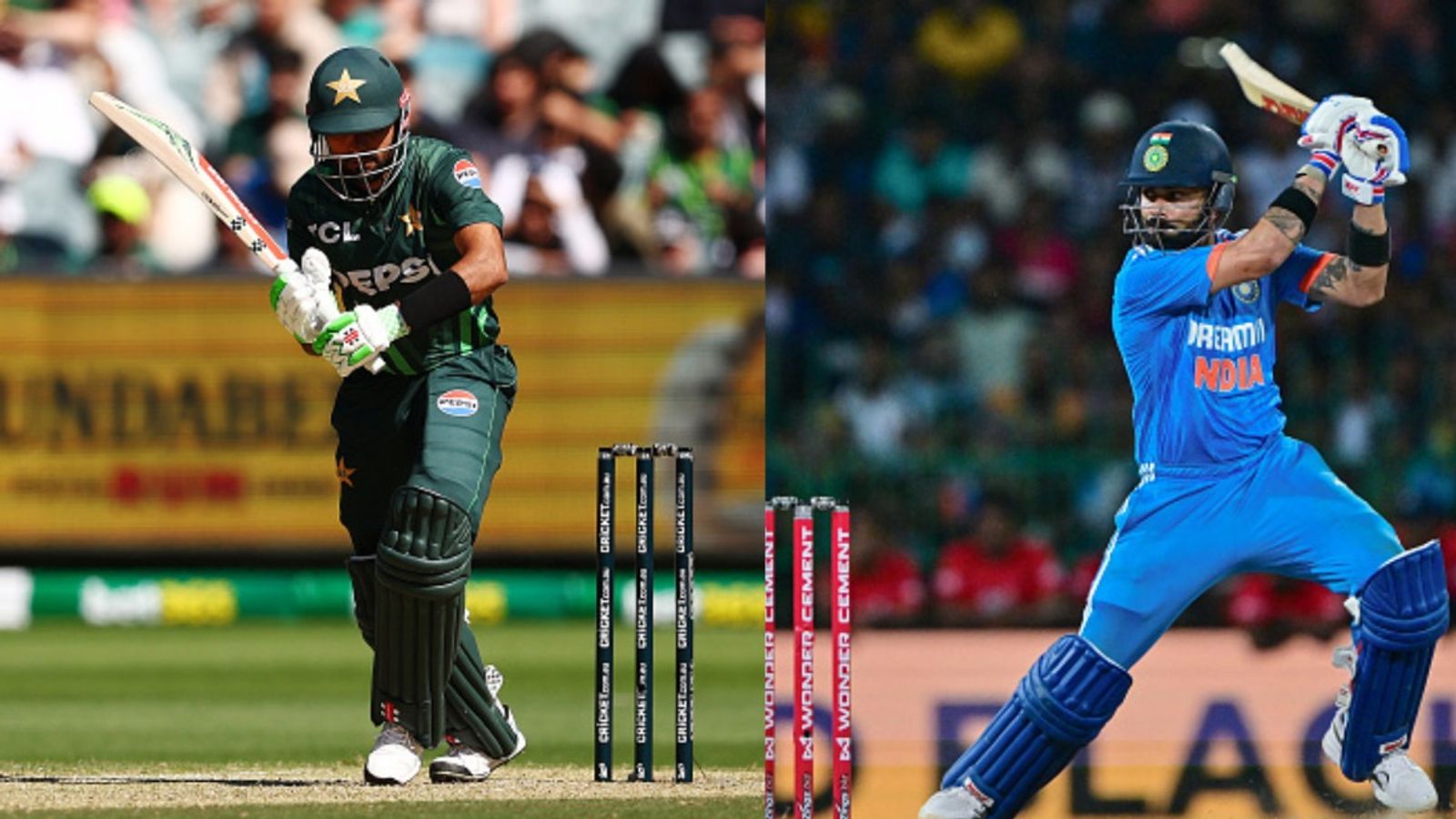 Ricky Ponting advices Babar Azam to adopt Virat Kohli's method to bounce back into form, says 'if you look at his numbers...' Pakistan's Babar Azam (left) and India's Virat Kohli