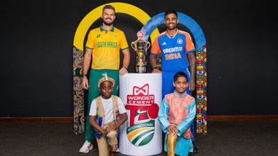 India vs South Africa 1st T20I live streaming: When and where to watch IND vs SA clash online and on TV in India Aiden Markram and Suryakumar Yadav posing with the trophy ahead of the series