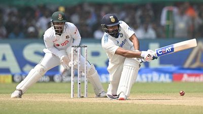 Team India bears ICC's brunt for Kanpur's poor outfield during Test against Bangladesh, handed demerit point with this rating India captain Rohit Sharma in action