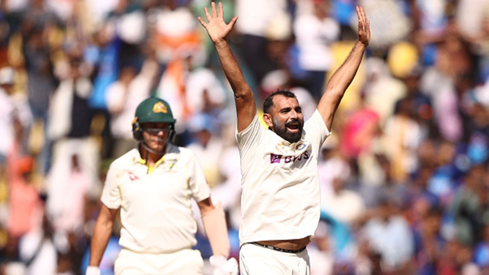 Big News: Mohammed Shami's red-ball comeback confirmed ahead of Border-Gavaskar Trophy 2024-25 Mohammed Shami of India celebrates taking the wicket of Scott Boland of Australia to give India victory, during day three of the First Test match in the series between India and Australia at Vidarbha Cricket Association Ground on February 11, 2023.