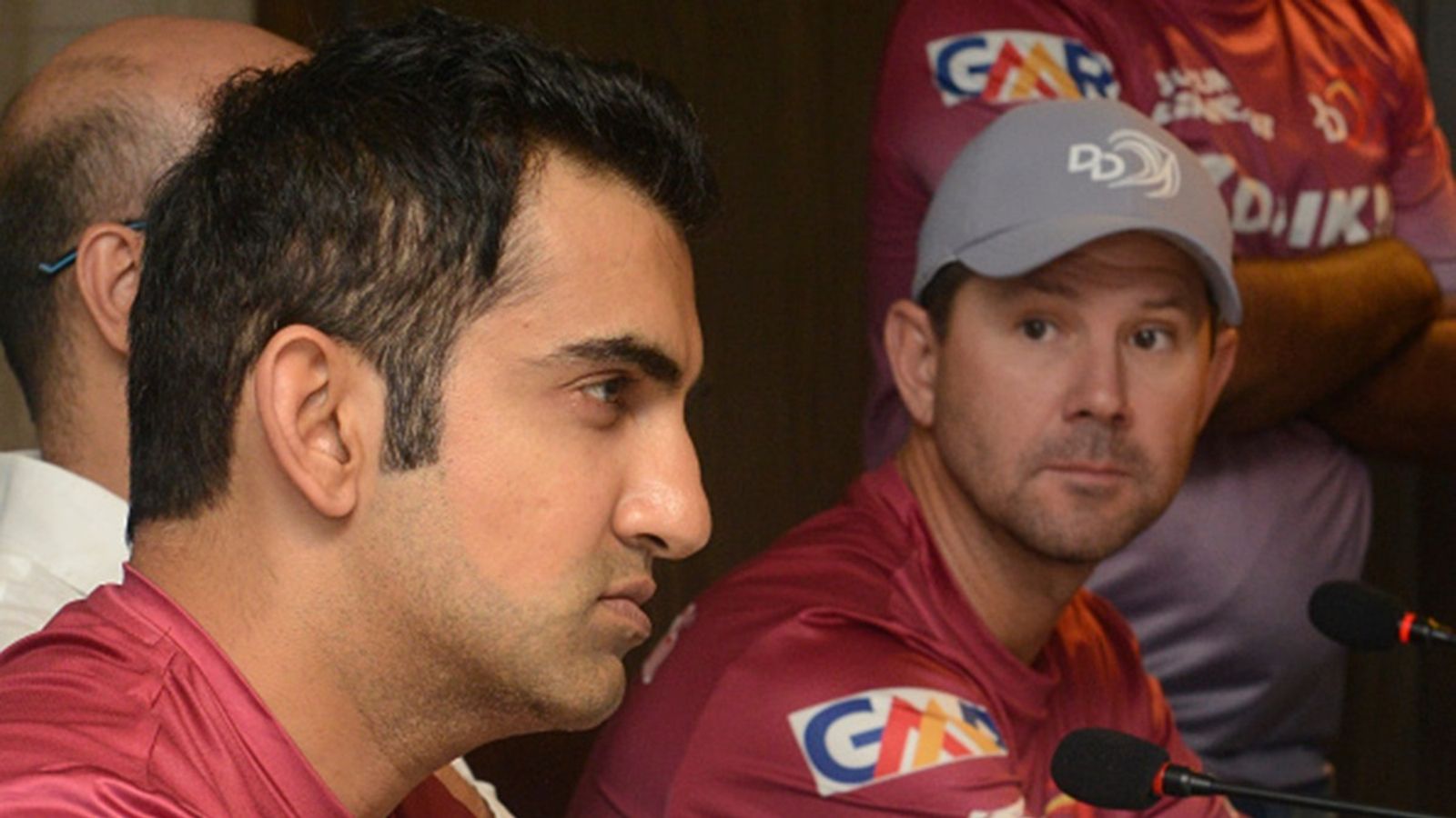 'I've coached him at Delhi Daredevils, he is quite a prickly character': Ricky Ponting not surprised by Gautam Gambhir 's press conference comments Gautam Gambhir and Ricky Ponting addressing the media at a Delhi Daredevils event during IPL 2018.