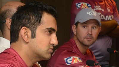 'I've coached him at Delhi Daredevils, he is quite a prickly character': Ricky Ponting not surprised by Gautam Gambhir 's press conference comments Gautam Gambhir, Ricky Ponting