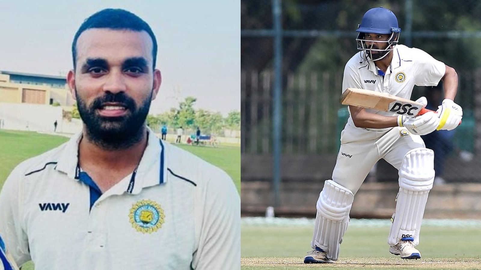Snehal Kauthankar, Kashyap Bakle create history with twin triple century, join highest ever Ranji Trophy partnership Snehal Kauthankar and Kashyap Bakle in frame