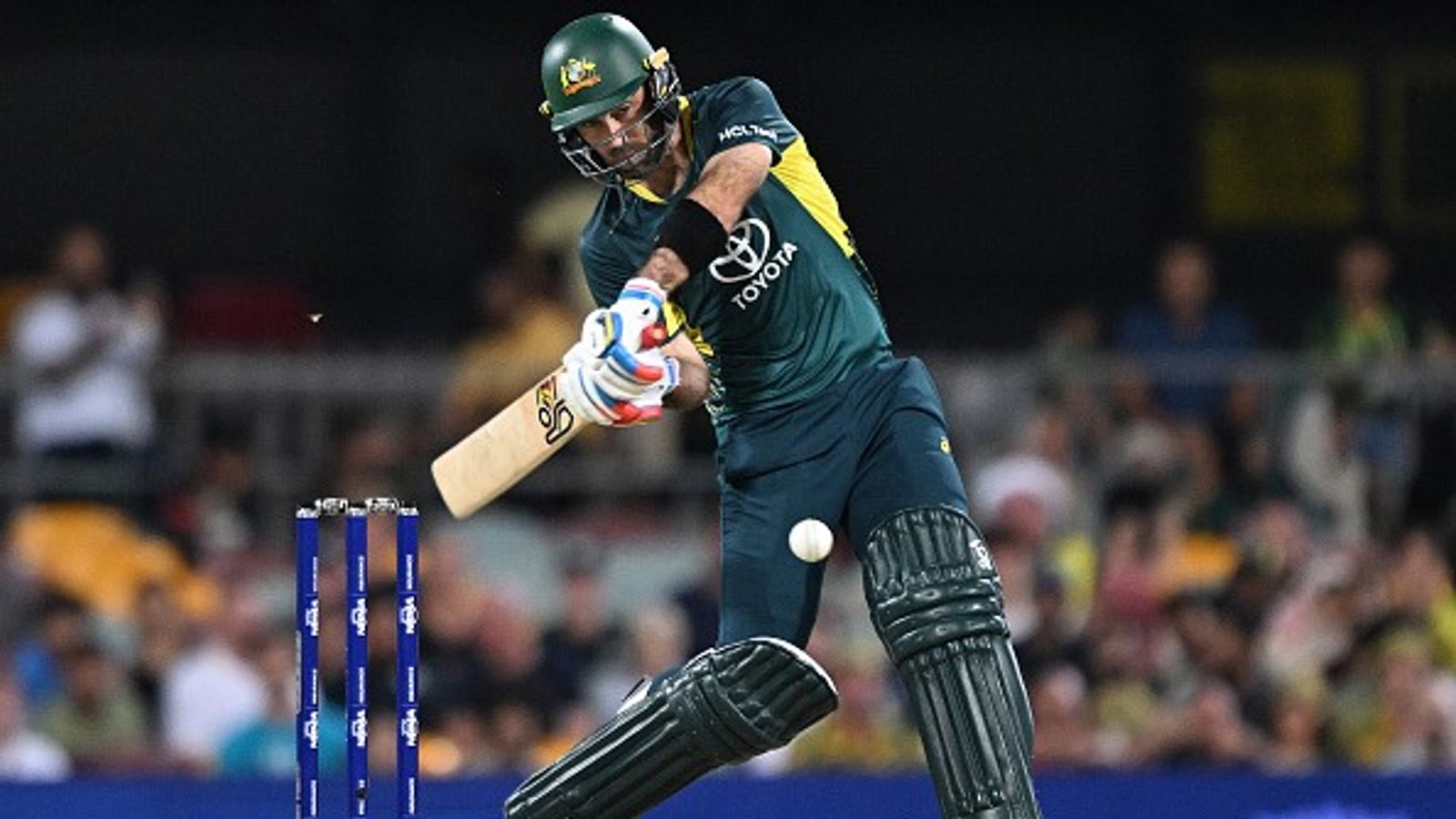 AUS vs PAK: Glenn Maxwell-Marcus Stoinis' explosive knocks rock Pakistan as Australia win seven-over T20I thriller by 29 runs Australia's Glenn Maxwell in action during first T20I against Pakistan