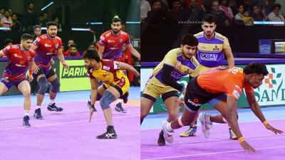 Pro Kabaddi League 2024: U Mumba fend off late challenge from Tamil Thalaivas; UP Yoddhas beat Telugu Titans to register 1st win in five matches Pro Kabaddi League 2024: U Mumba fend off late challenge from Tamil Thalaivas; UP Yoddhas beat Telugu Titans to register 1st win in five matches