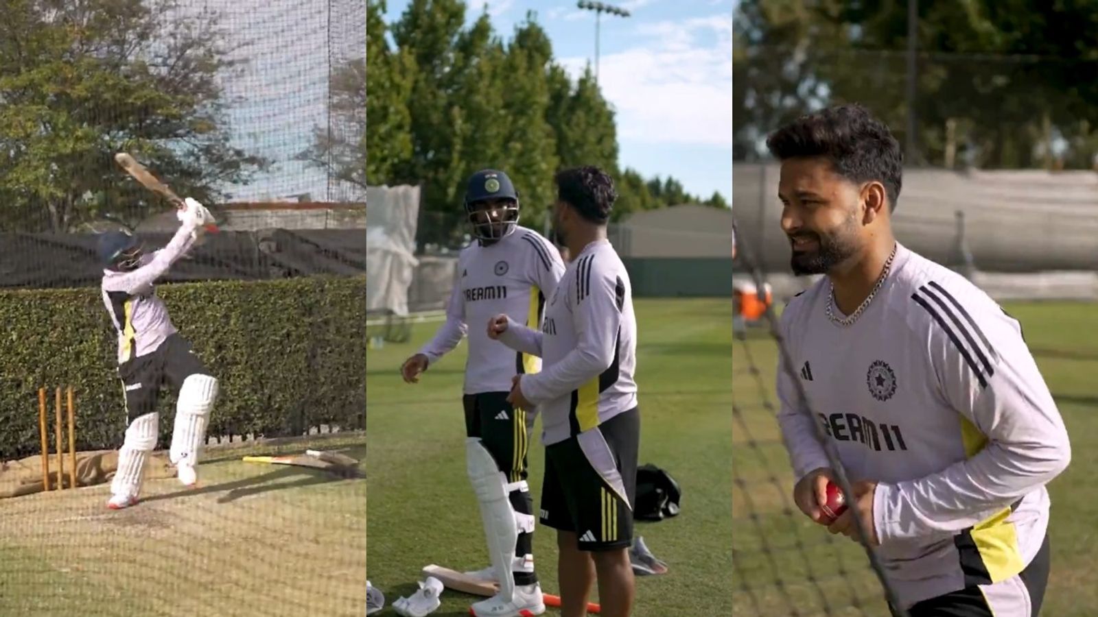 WATCH: 'Jasprit ko pel diya hai': Rishabh Pant bowls to Bumrah during India's practice session for Border-Gavaskar Trophy 2024-25 WATCH: 'Jasprit ko pel diya hai': Rishabh Pant bowls to Bumrah during India's practice session for Border-Gavaskar Trophy 2024-25