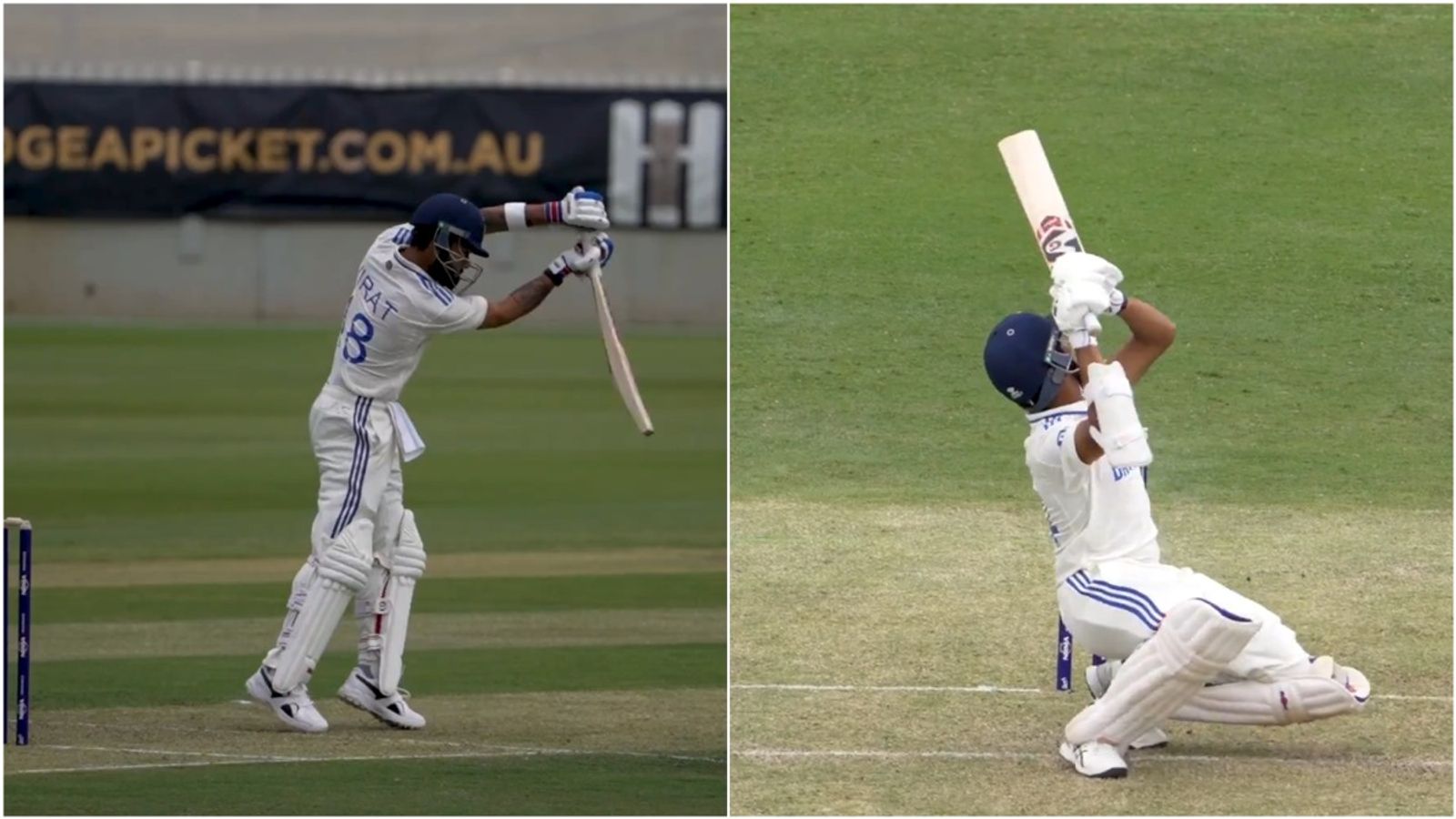 Watch: BCCI posts highlights of India's match simulation in Perth featuring five batters including Virat Kohli, Rishabh Pant on Day 1 Virat Kohli, Yashasvi Jaiswal in action during Day 1 of match simulation in Perth.