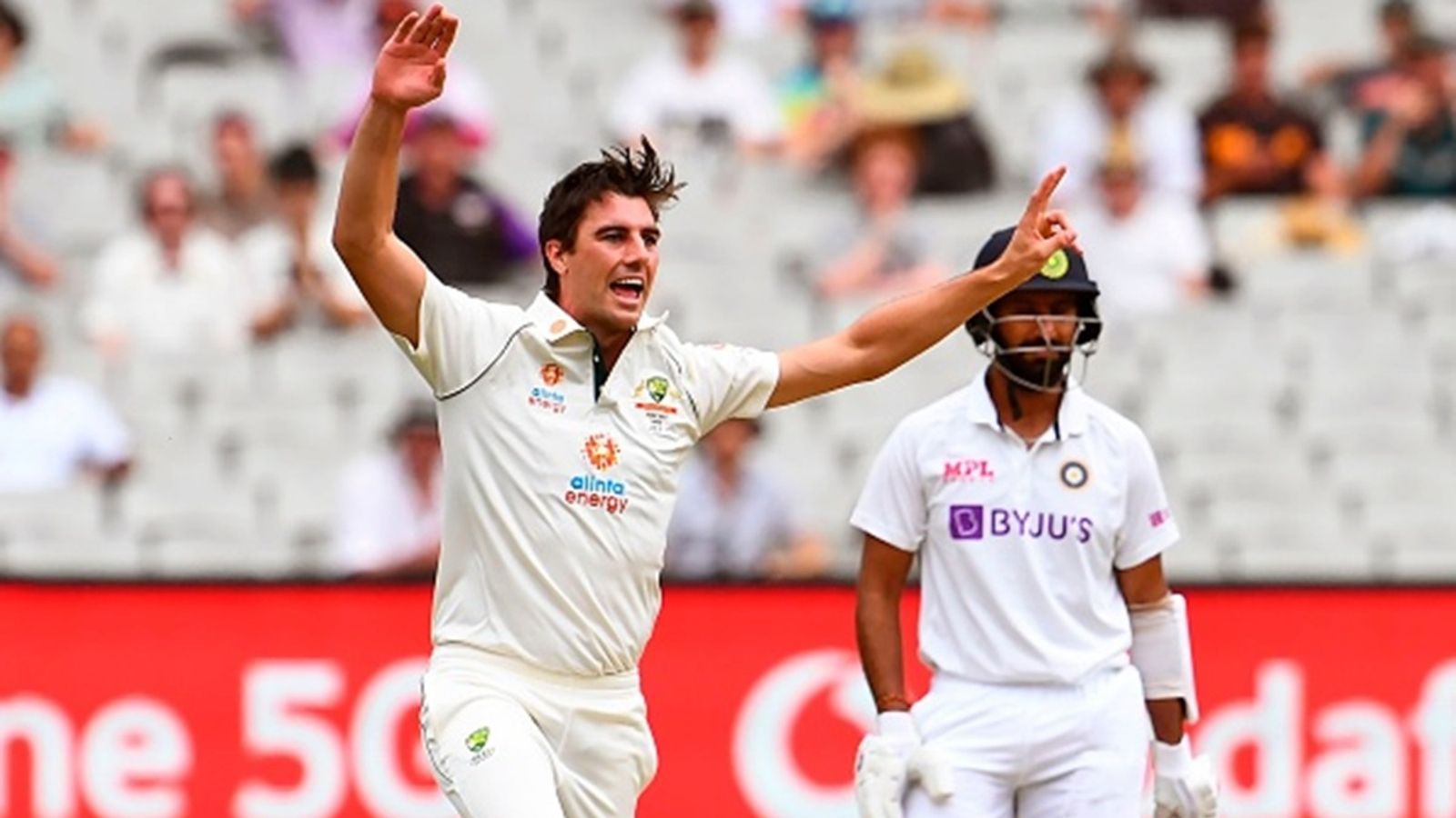 'It's going to feel a bit different without him': Pat Cummins will miss battle with this player Indian player in Border-Gavaskar Trophy 2024-25 Australia's paceman Pat Cummins (L) appeals for a decision against India's batsman Cheteshwar Pujara (R) on the second day of the second cricket Test match between Australia and India at the MCG in Melbourne on December 27, 2020.